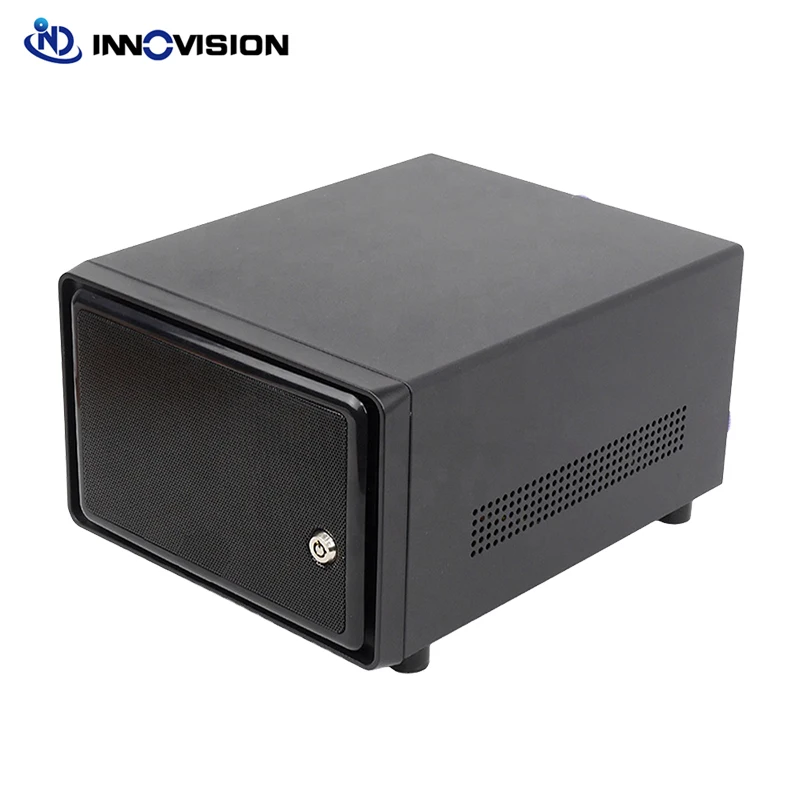 Hotswap Nas Chassis de Armazenamento Baías Hdd Suporte Mini Itx Motherboard Home Office Armazenamento de Data 2023 Novo - Imagem 4