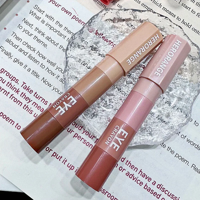Mini Bullet Eye Shadow Stick 4 Colors Highlight Matte Shimmer