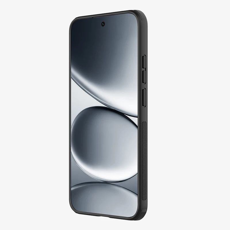 NILLKIN Frosted Shield Case with Military-Grade Protection, Magnetic Charging, and Anti-Yellowing Features