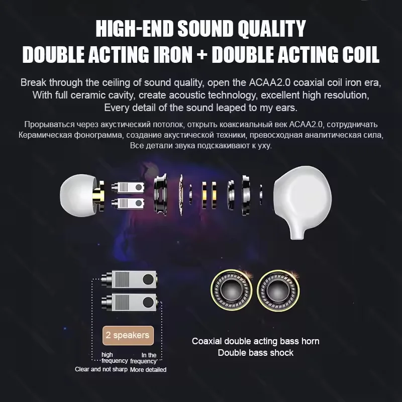 Type C Wired Earphones - Premium Sound Quality Earbuds