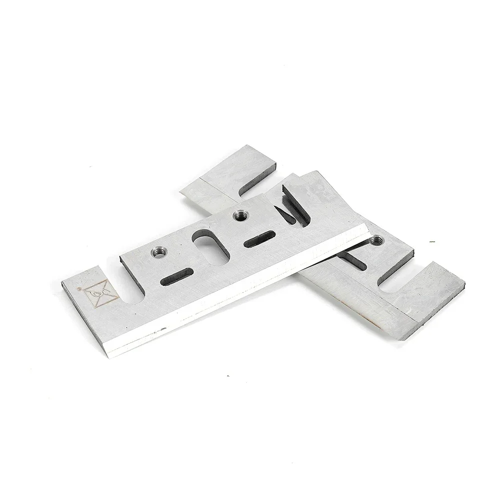 Wood Planer Blade Cutter Accessories High Speed Steel Blades 2pcs Sturdy 82mm For 1001 1100 1125 1125B F20 FP20A P20V P20SA