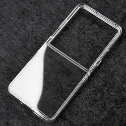 Durable Clear Phone Case with Lens Protection and Back Cover Shield for Motorola Razr 60 (Transparent)