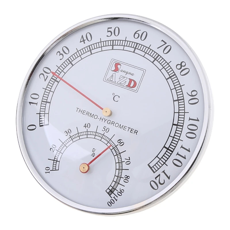 2 in 1 Sauna Room Humidity Temperature Meter for Greenhouse Baby Room 0-120℃ Drop Shipping 3