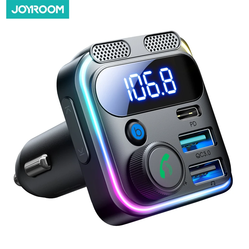 Bluetooth auto FM transmitter – Vivid Green