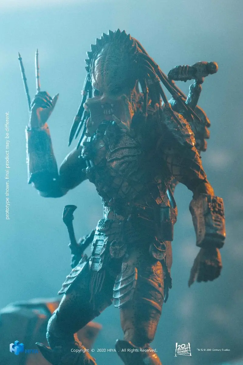 Hiya Toys AVP Unmasked Wolf Predator 1/18 Exquisite Mini