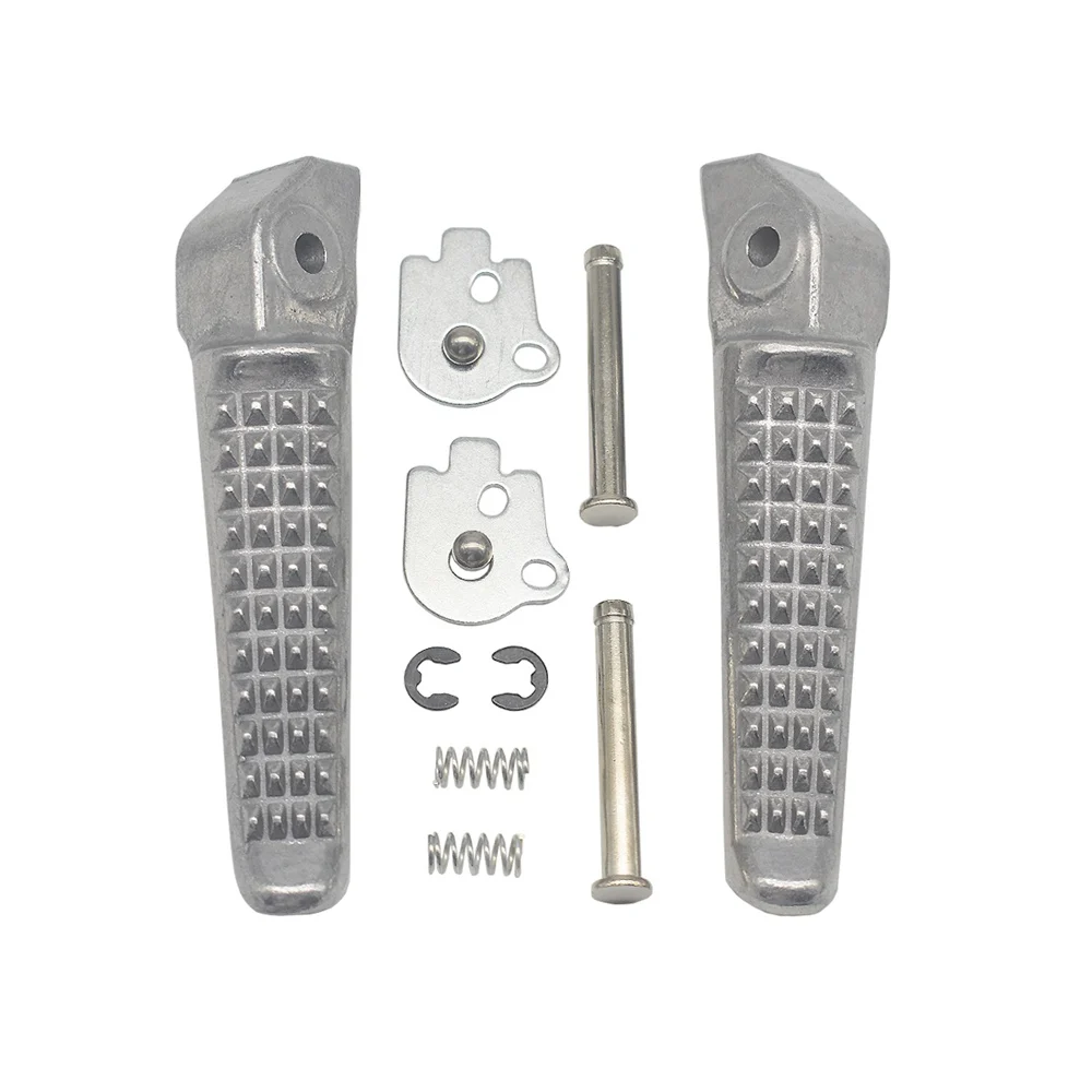 Motorcycle Front Rear Footrests Foot pegs For Honda CB400 SuperFour CB-1 CB500 CBR1100XX blackbird VTR1000 NT400 650 700 NTV600 motorcycle accessories motorcycle footrests motorcycle foot pedals