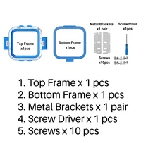 Magnetic Embroidery Hoops Mighty Hoop Frame for Ricoma EM1010 - Image 5