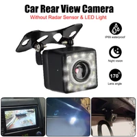 12V Car PDC 3 In 1 Rear View Camera Parking Sensor Radar Set License Plate Lights Distance Control Parktronic System Universal - Image 6