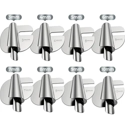 Versatile Rolled Hemming Foot Attachment, 3mm - 10mm Range (3 - 10mm set)