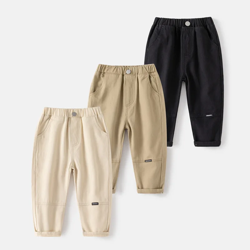 

Boys' Casual Pants Fall New Children's Solid Pants Boys Clothes Boys Pants Kids Clothes