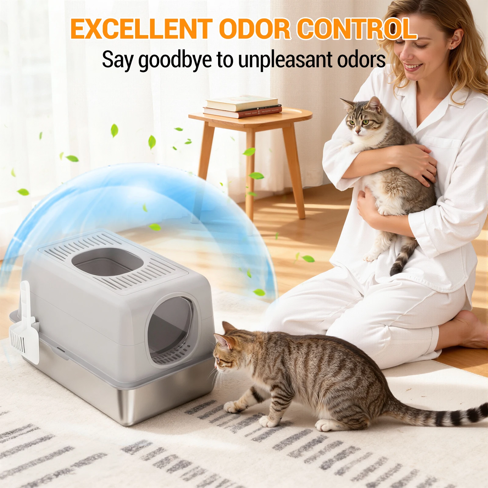 Stainless Steel Cat Litter Boxes 3