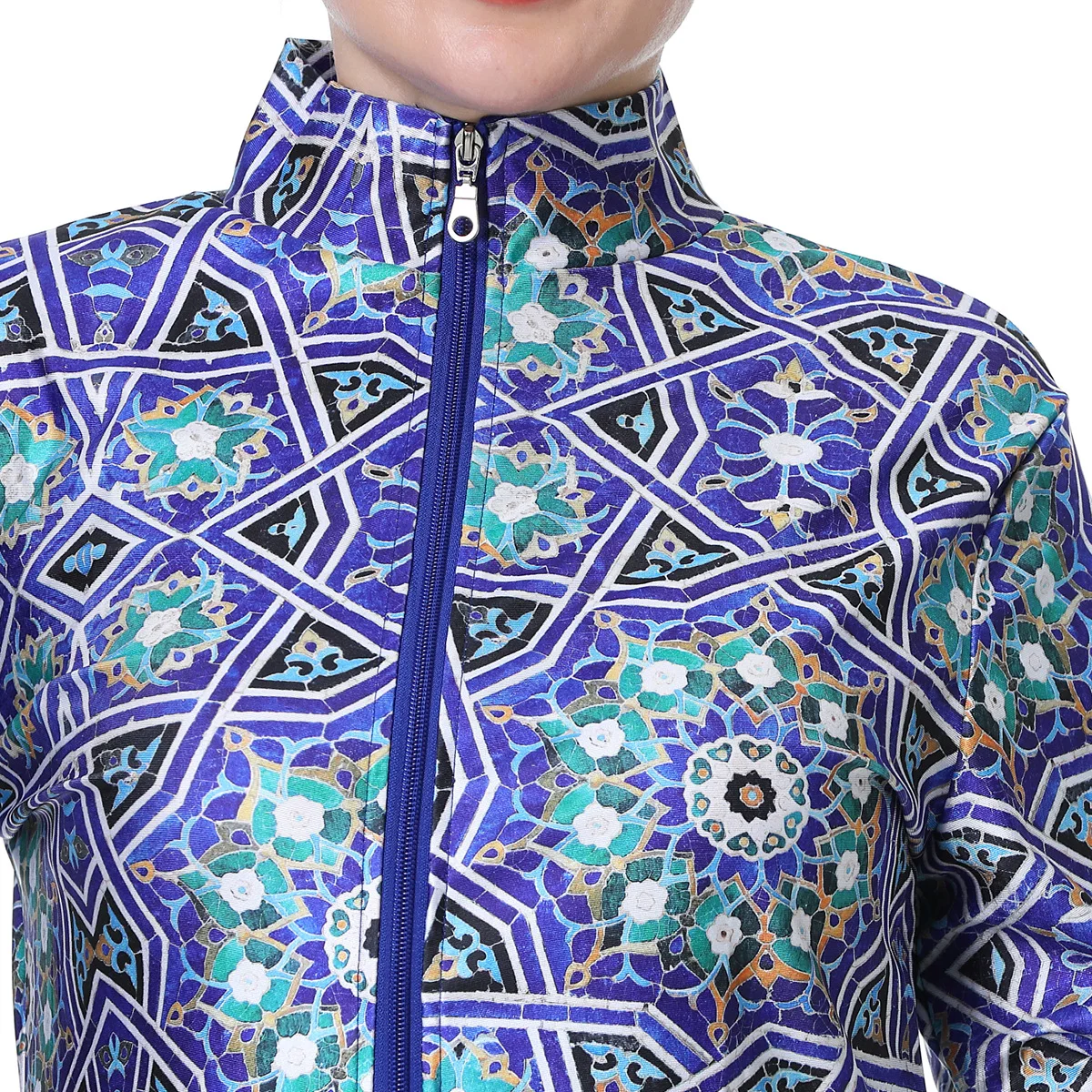 Burkini Femme Musulmane Muslim Swimwear Plus Size XXXL-8XL Women Cardigan Tops+leggings+hijab 3pcs Full Cover Islamic Swimsuits