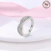925 Sterling Silver Infinite Eternal Symbol Series Closed Ring For Women Valentine's Birthday Gifts Wedding Jewelry Accessory 3