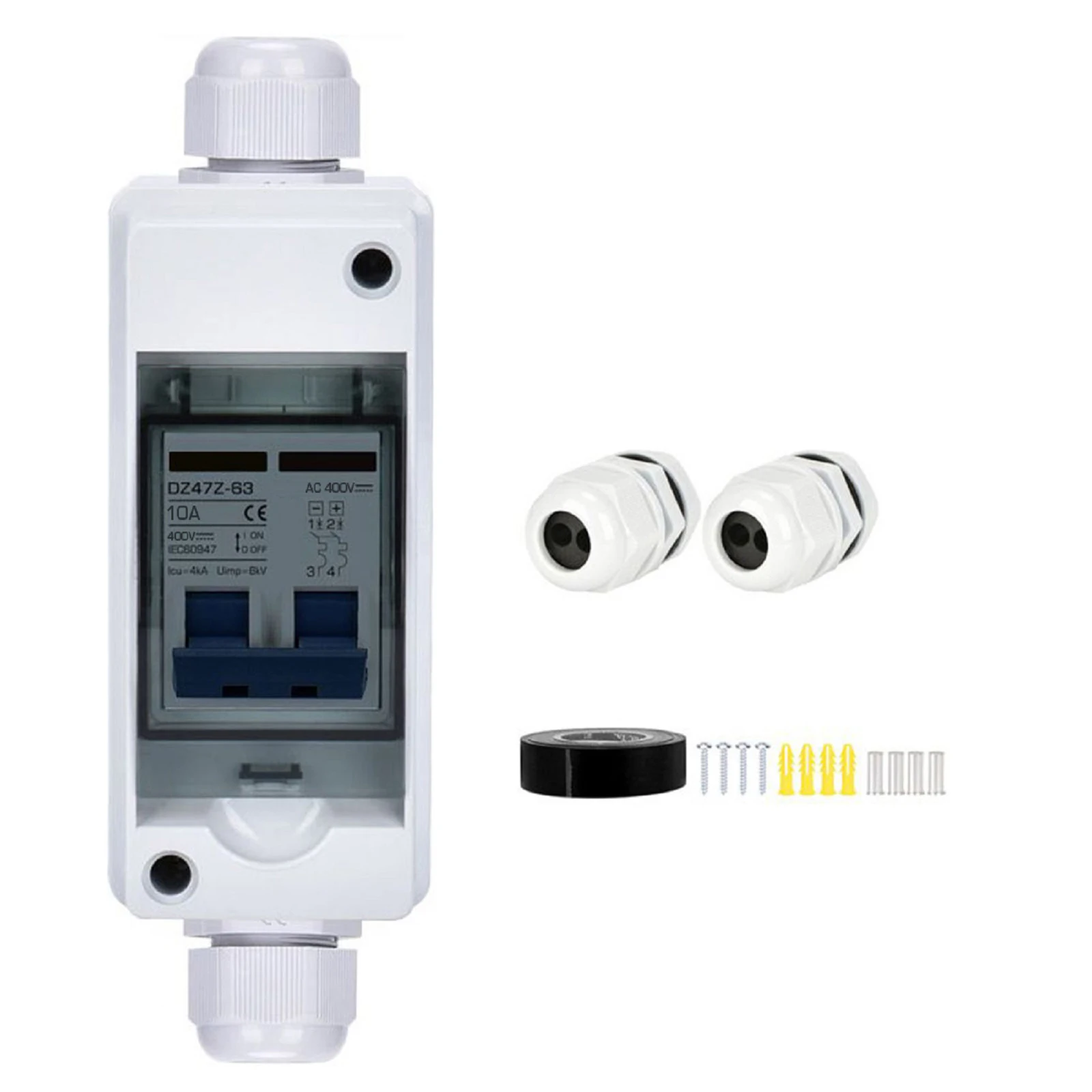 

Reliable Overload and Short Circuit Protection with AC400V 10A Solar Circuit Breaker Photovoltaic Disconnector
