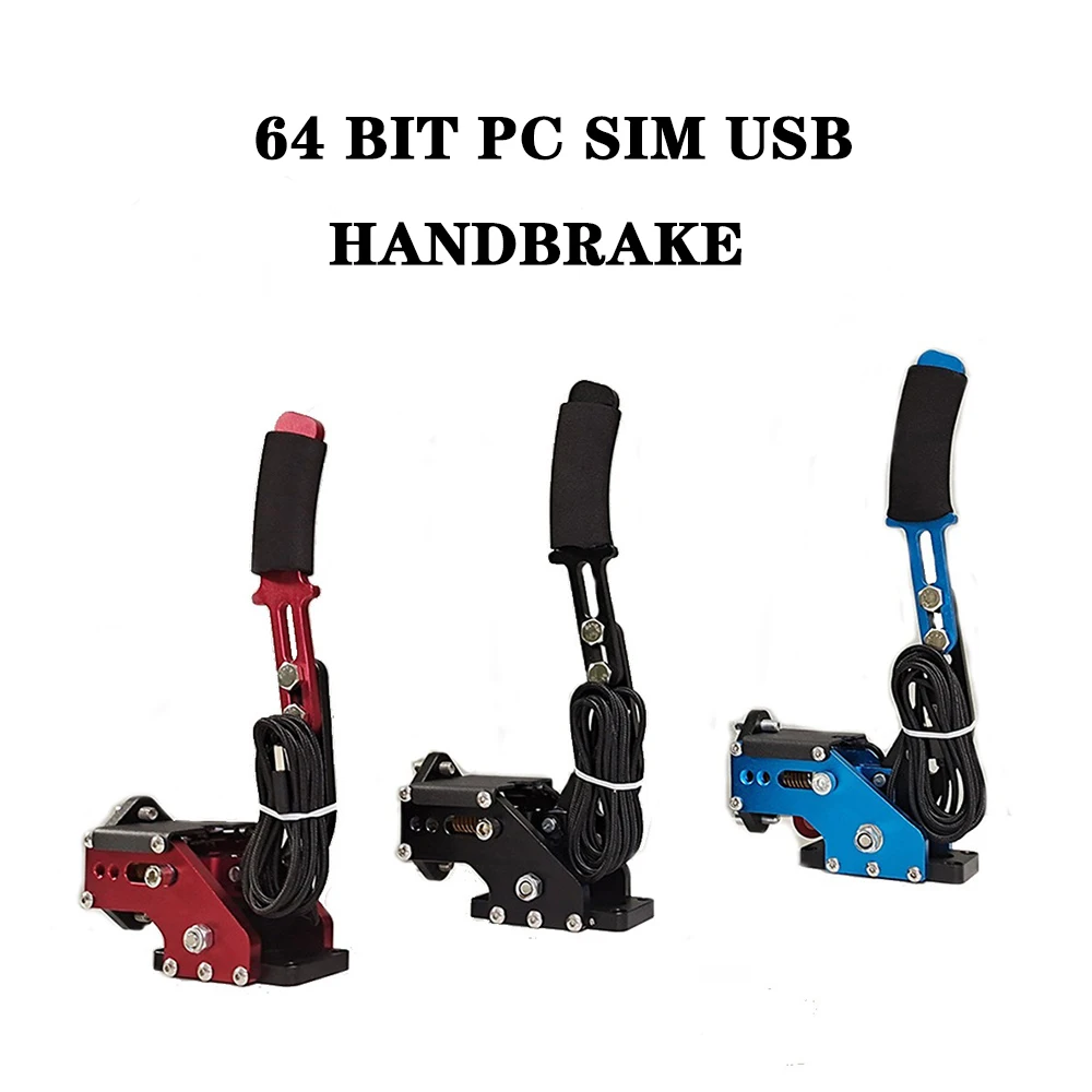 Racing Handbrake USB Handbrake SIM For G25/27/29 T300 T500 64Bit PC Racing Games Fanatecosw Dirt Rally Drift Hand Brake El Brakes Lever