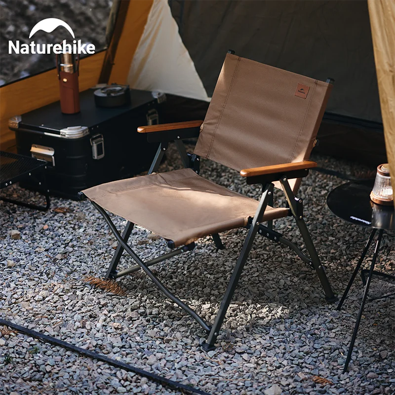 Chaise pliante Naturehike 2024 ouverture rapide - Siège portable 120kg pour pêche camping voyage jardin