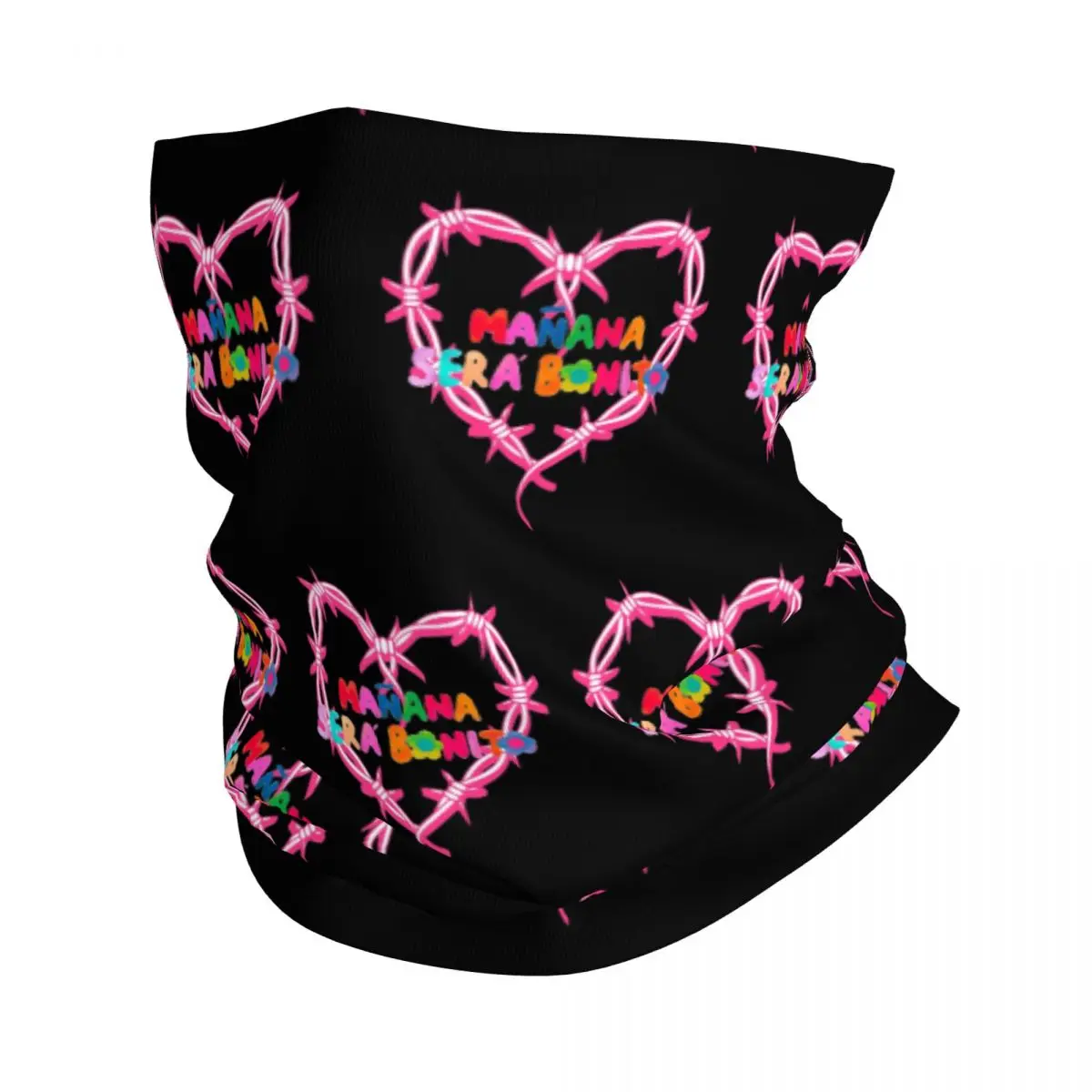 

Manana Sera Bonito Sirenit Karol G Bandana Neck Cover Printed Bichota Balaclavas Wrap Scarf Headwear Riding Men Adult Washable