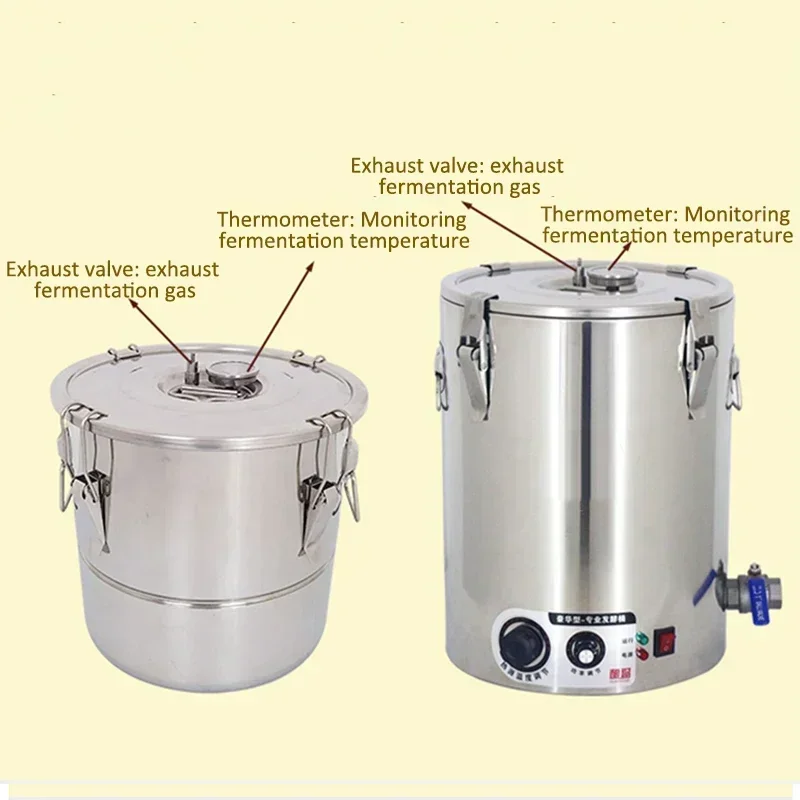 Household Brewer Steaming Equipment Intelligent Automatic Shochu Wine Distillation 304 Stainless Steel 6
