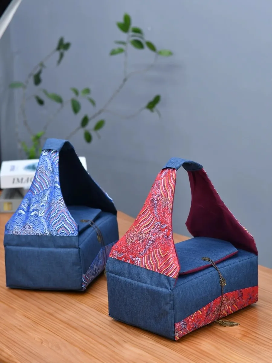 Portable Travel Tea Set Bag, Thickened, One or Two Pots, Sixty or Eighty Cups, Teapot Storage Cloth Bag