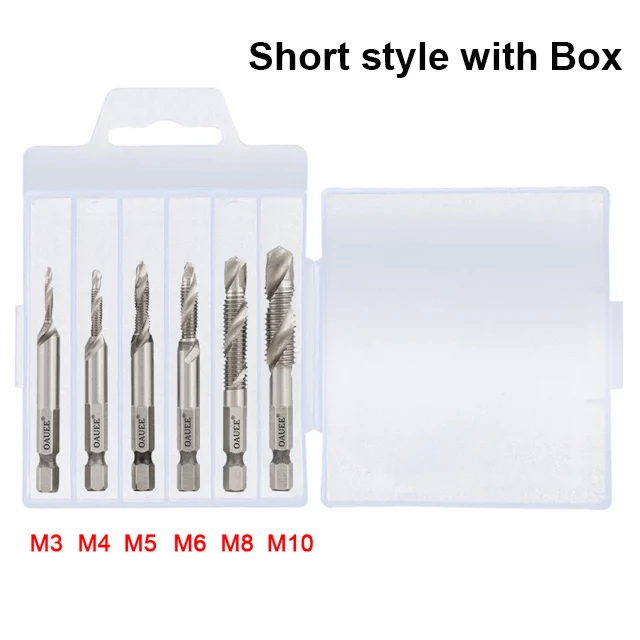 6pc Short Silver Set
