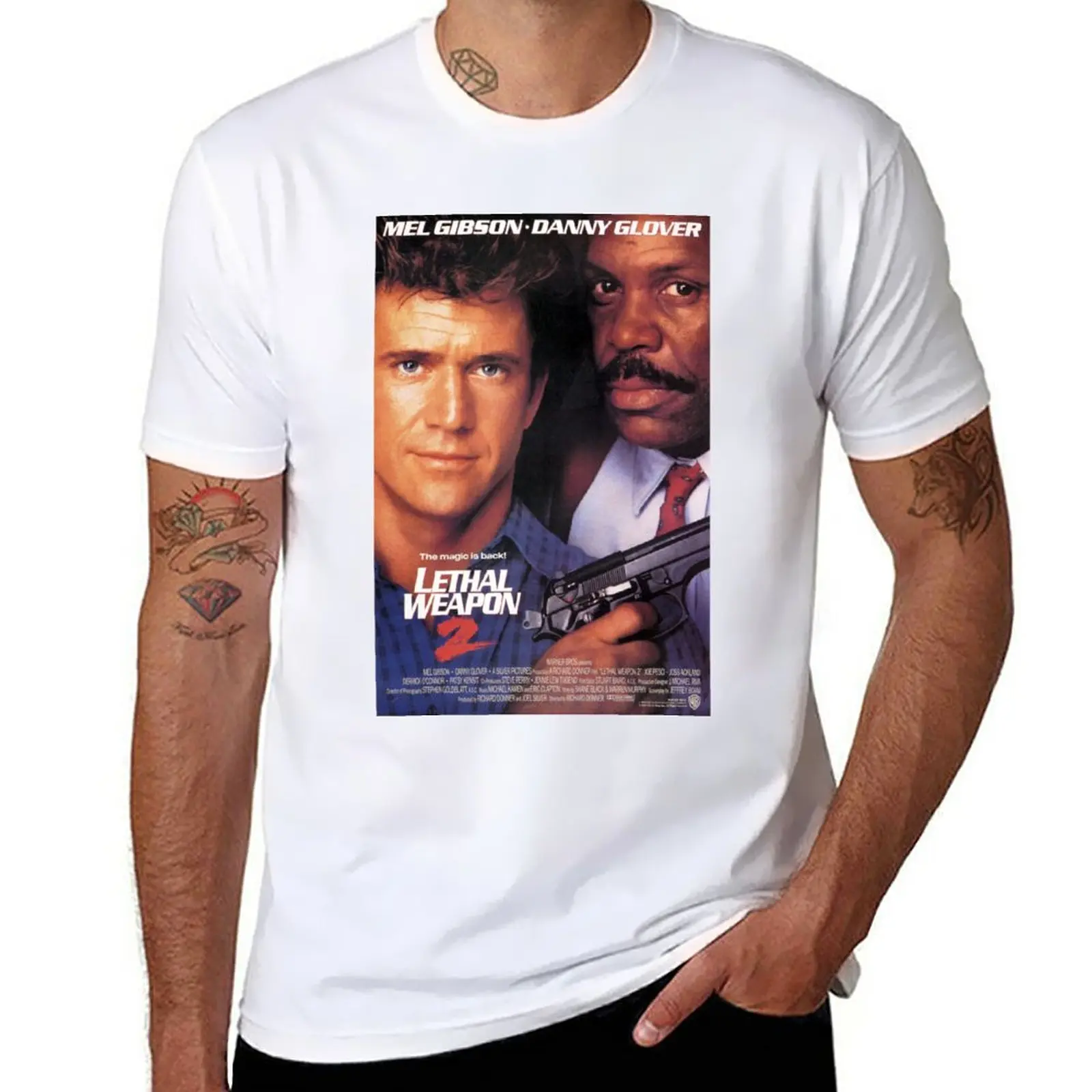 

New Lethal Weapon 2 T-Shirt Tee shirt quick drying t-shirt oversized t shirt tees T-shirts for men cotton