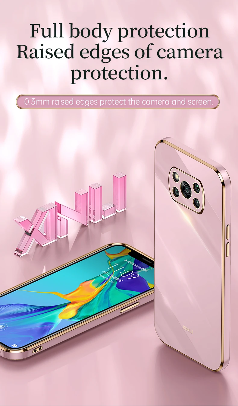 Für Poco X3 NFC Fall Hohe Qualität Weiche TPU Fall Für Poco telefon X3 Pro Abdeckung Anti-fingerprint Kamera schutz – Detail 5
