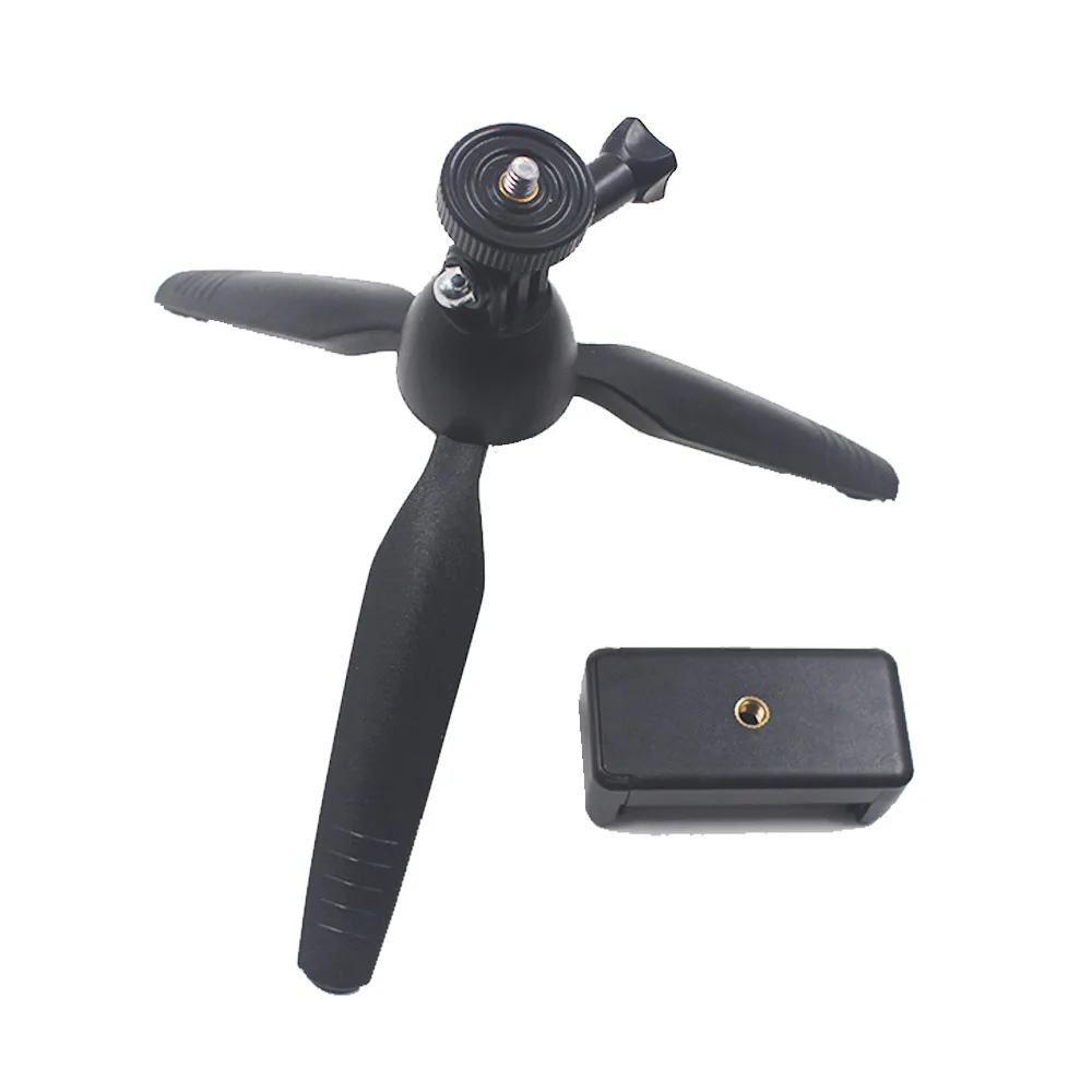 Compact Portable Camera Selfie Stand for Smartphones and Action Cameras