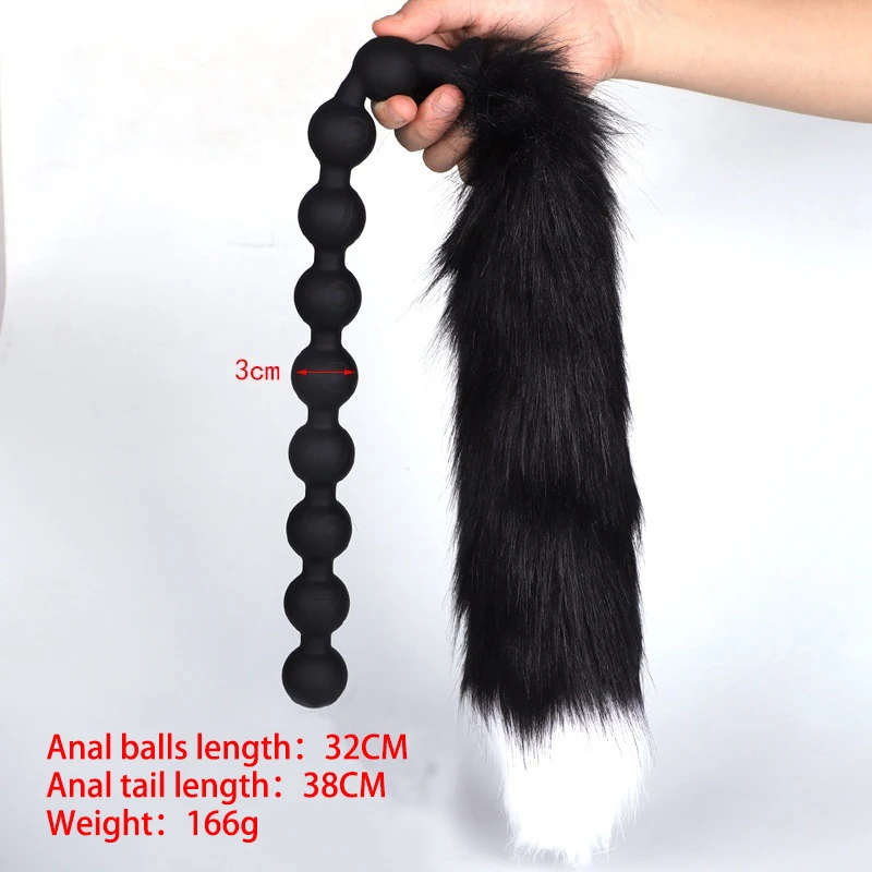 anal bead tail plug Amazon.com: Generic Fox Tail Role-playing Anal Plugs Liquid Silicone  Extra-long Butt Plug Anal Beads for Men Women Sexy Erotic Cosplay for  Couple(Seven soul bead -M) : Health & Household