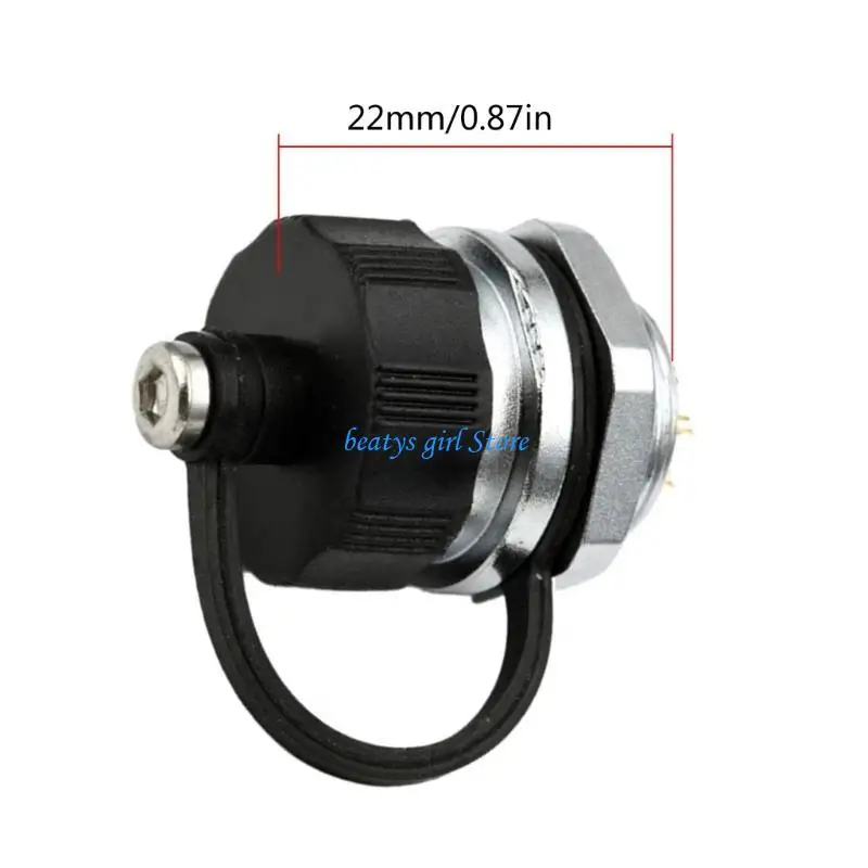 C7AB Weipu WS16 2 3 4 5 7 9 10pin TQ+ZM 산업 방수 방어 장치 커넥터 너트 시트 전원 어댑터
