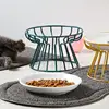 Food Water Treats For Cats &amp Doggie Cat Stand Bowl Dogs Supplies Ceramic Raised Pet Bowl Outdoor Feeding Drinking Accessories