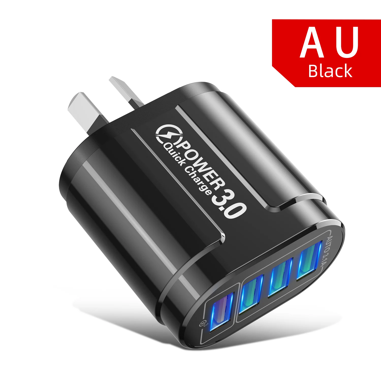 Black AU Plug