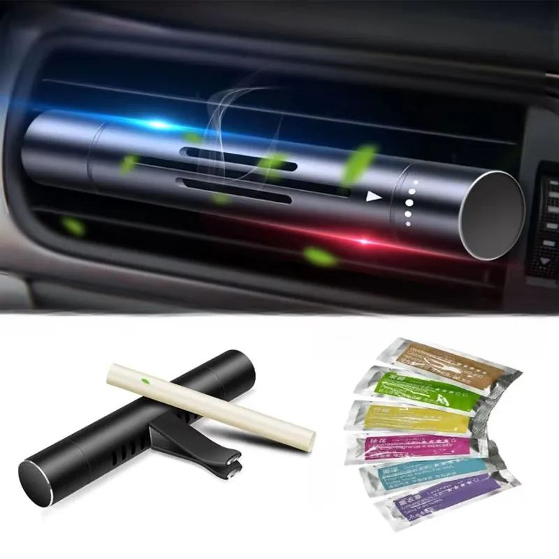 Air Freshener Smell Car Vent Perfume Flavoring Auto Interior Accessorie Custom Styling Remove Odors Aroma 5/6/10/24pcs
