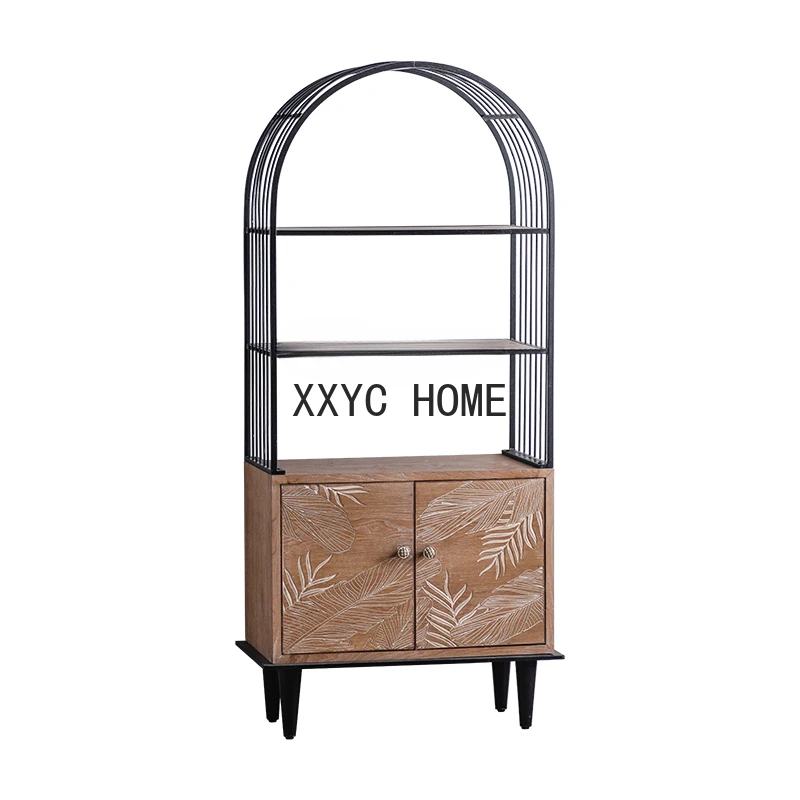 

Стеллаж для журналов в французском пасторальном стиле, книжная полка, креативная стеллаж для дома, стеллаж для демонстрации