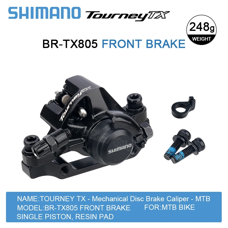 Shimano-マウンテンバイク用メカニカルディスクブレーキキャリパーBR