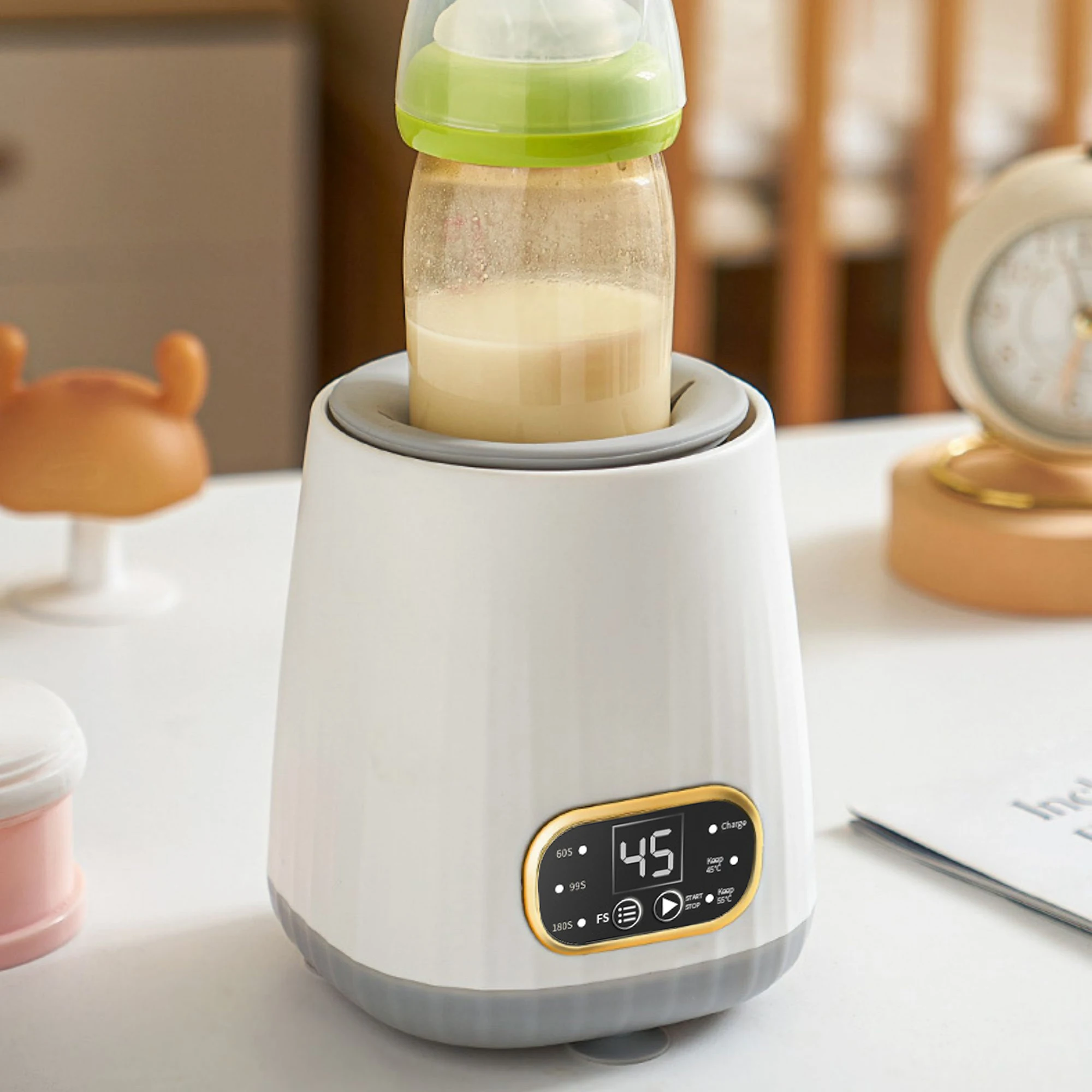 Intelligent Constant Temperature Electric Milk Bottle Warmer 1pc