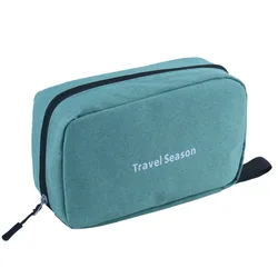 Waterproof Hanging Travel Toiletry and Cosmetic Organizer Bag (Green)