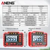 ANENG MH14 Ground Resistance Megohm Testers Meter Megohmmeter Voltmeter Red Color 1999 Conuts Ohm Detector without BatteryTools 6