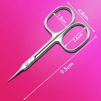 מספריים למניקור רוסיות לגידול קטיקולה עם קצה מעוגל לטיפוח ציפורניים ורגליים מקצועיות מפלדת אל-חלד להסרת עור מת 6