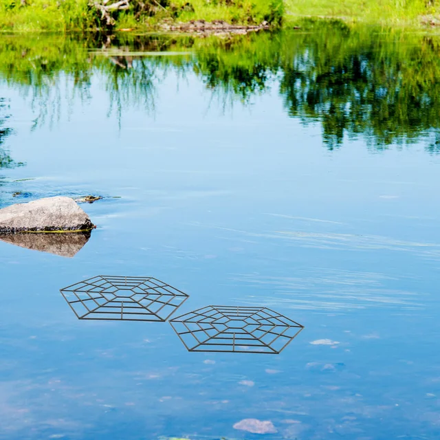 10Db -Es Tó Őr Tóhálózat Hálóháló Háló Medence Védő Úszó Gém Elrettentő Tény - Image 2