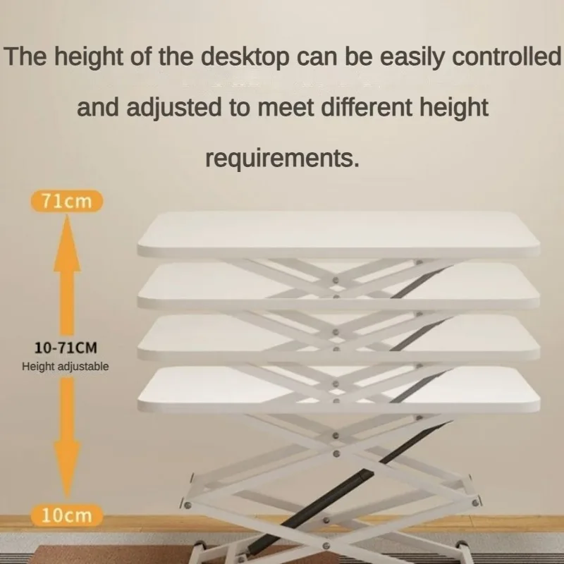 Laptop Space Saving Sofa Tables Lift Up Wooden Modern Side Tables Folding Design Corner Table Dressers Computer Desk Bedroom