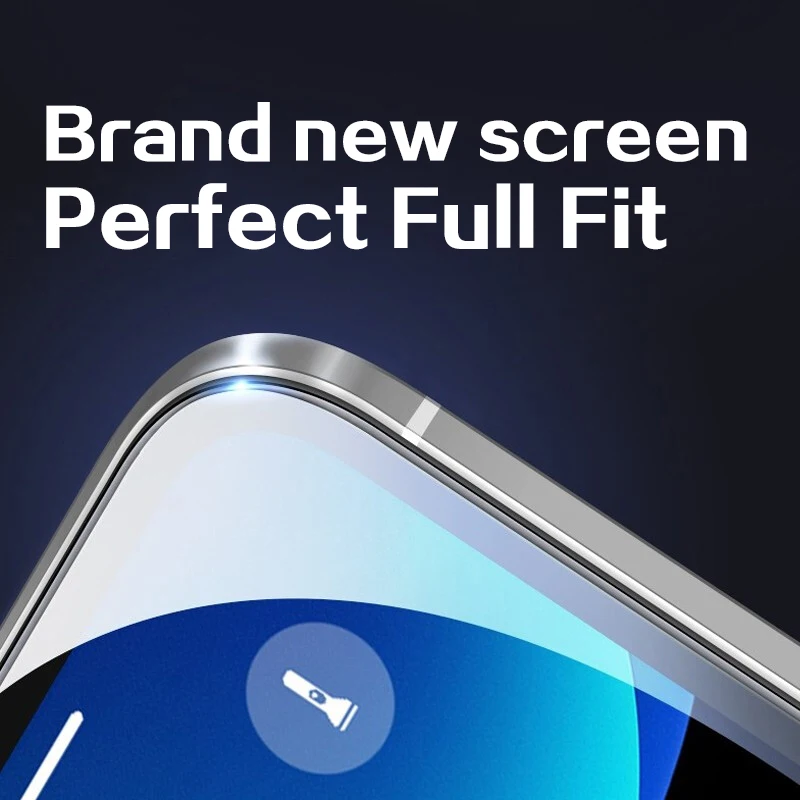 Full Cover Tempered Glass Screen Protector for iPhone