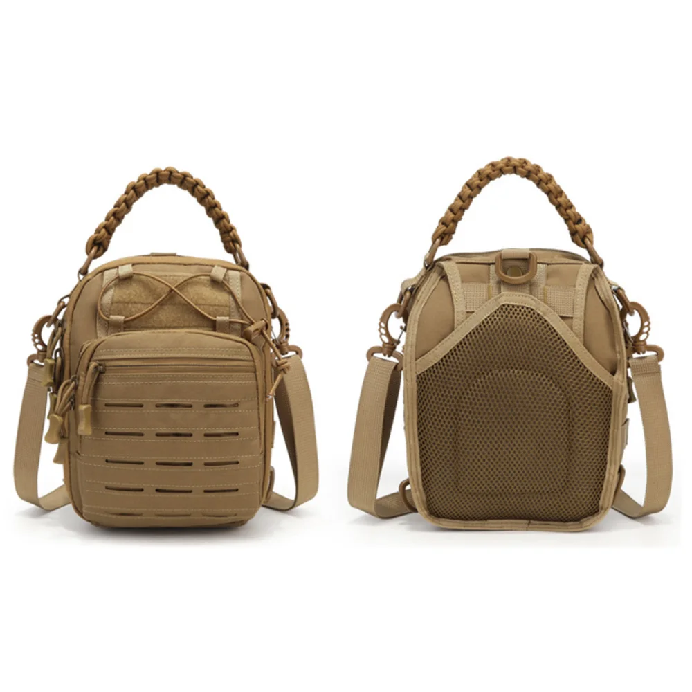 Wholesale Top Quality Multifunction 1000d Nylon Durable Waterproof Laser Cut Molle Military Tactical Shoulder Sling Bag