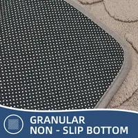 3 tapis d'intérieur en peluche douce, tapis de sol en peluche pour chambre à coucher, tapis en peluche pour la décoration de la maison 5