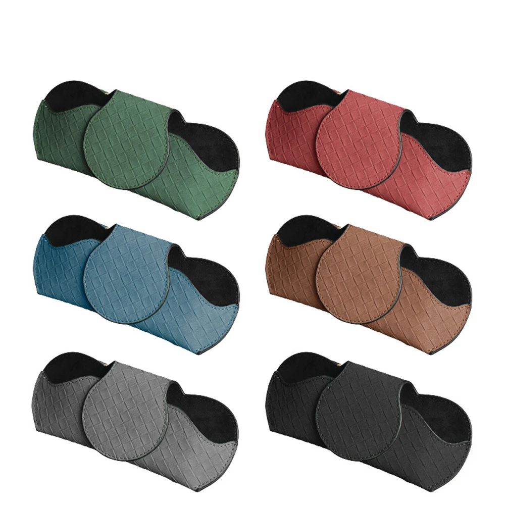 Universal Car Sun Visor Glasses Case Eye Sunglasses Organizer Mount