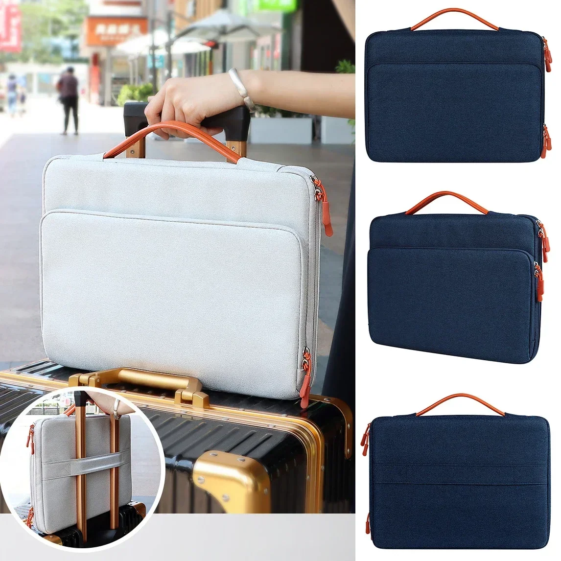 Laptop Bag For Macbook Lenovo Xiaomi Hp Dell Samsung Huawei Asus Para Acer 13 14 15 16 Inch Notebook Case Pc Accessories Sleeve