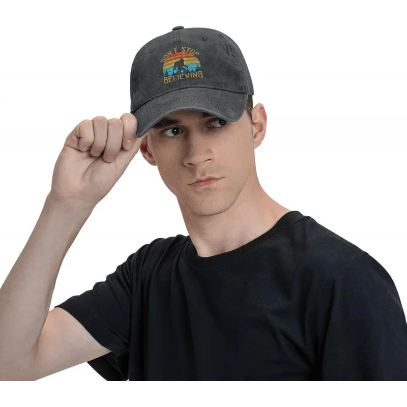 Bigfoot Hats for Men Women, Funny Adjustable Cotton Wild Big Foot Baseball Cap