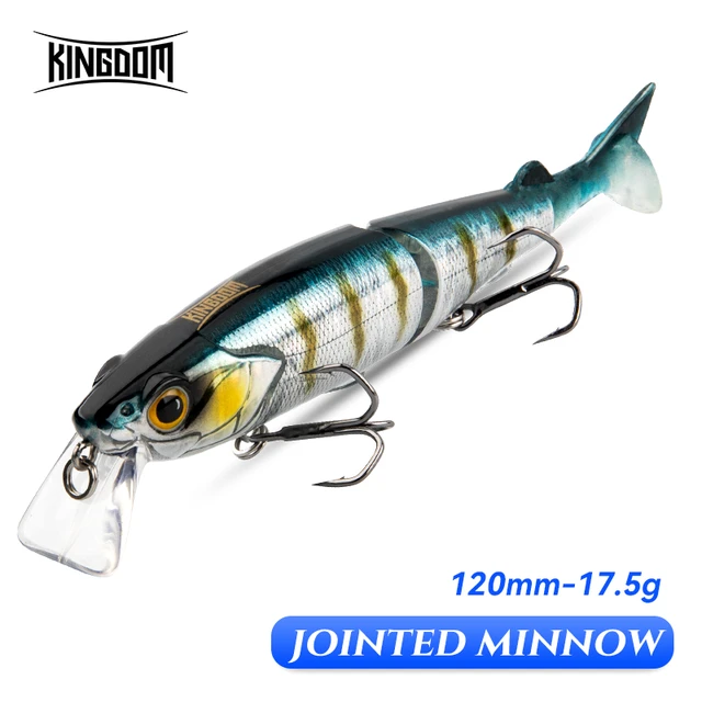 KINGDOM BtForce Multi Jointed Fishing Lures 120mm Floating Surface