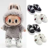 Labubu Dolls Sports Shoes 4x1.8cm Multiple Styles DIY for Labubu Doll Leather Cloth Shoes 1
