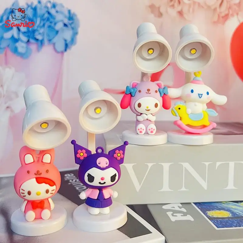 

Sanrio Hello Kitty Led Desk Lamp Cinnamoroll Kuromi My Melody Pochacco Pom Pom Purin Atmosphere Light Children Girl Gifts