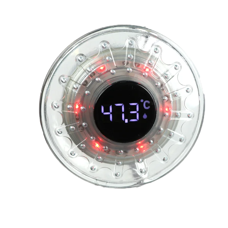 Description Picture 3 of itemTemperature Display Bathroom Color Lighted Showerhead
